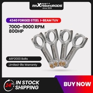 I-Beam Connecting Rods Conrods + Bolts for Subaru Legacy EJ20 EJ22 EJ25 Engine for Impreza WRX 2006-