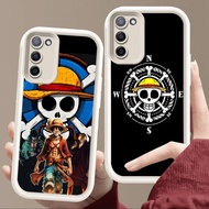 Case for Samsung J6 A31 A02 A02S M02S A03 Core A03S F02S A51 A71 M02 J4 Plus Soft White E1 Logo One 