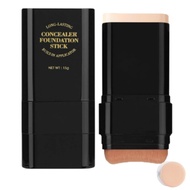 Dual-Ended Eraser Foundation Stick, 2-in-1 Concealer, Hydrating Lightweight Foundation Stick with Br