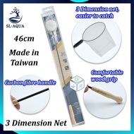 SL Aqua SN460 Aquarium Three Dimension 3D Net - Wood Grip