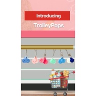 [SG Seller] TrolleyPop Shopping Cart Token | Supermarket Trolley Keychain