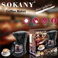 เครื่องชงกาแฟ Coffee Maker เครื่องชงกาแฟอัตโนมัติ เครื่องต้มกาแฟแบบฟิลเตอร์ เครื่องชงชาไฟฟ้า