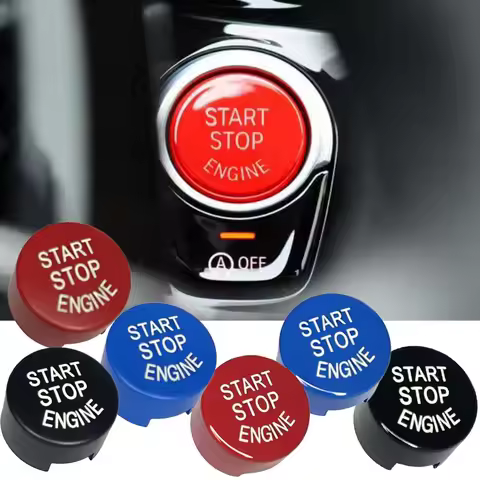 Car Engine Start Stop Push Button Switch Replacement Cover For BMW 5 Series G30 G38 6GT G32 X3 G01 X