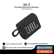 JBL GO 3 / GO3 Portable Speaker Bluetooth Bass Waterproof Wireless Speaker Microphone with 5 Hour Battery Life Speaker Mini for IOS/Android/PC JBL Speaker Bluetooth