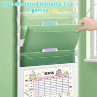 Wall-Mounted Hanging File Organizer A4 Folder File Organizer Expanding Classification File Organizer