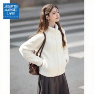 JEANSWEST LIFE | แจ็คเก็ตขนฟลีซคอปกอุ่น