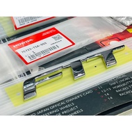 โลโก้ honda jazz ge gk  fit  japan แท้ logo ขนาด 2.5x15 cm ฮอนด้า แจ๊ส ชุบโครเมี่ยม โลโก้ สติ๊กเกอร์