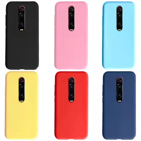 Luxury Liquid Silicone Phone Case for Xiaomi Mi 9T Pro Cover Matte Case Xiaomi 9T 9 T Mi9T Pro Soft 
