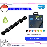KMC WAX DLC 11 Pre-waxed Bicycle Chain 11-speed