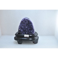 Uruguay Amethyst Chip Block Effect Same Cave Small Size 0.55KG Desktop Geode