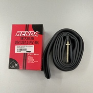 Kenda Inner Tube 20x1.25/1.5 Presta Valve FV60mm (406)(2pcs)