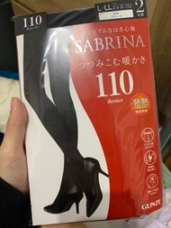 Sabrina保暖透膚絲襪2雙(好市多Costco購入)