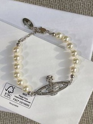 Vivienne Westwood outlet水鑽土星🪐珍珠手鍊