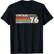 Men's cotton T-shirt 1976 Birthday Vintage, Retro Vintage T-Shirt
