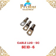 CABLE Skun/ CABLE LUG SC 10 - 6 Sekun 10mm Bolt M6 ORIGINAL COPPER