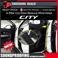 2002-2025 Honda City A-Pillar Car Door Sound Proof Rubber Seal Reduce Wind Noise