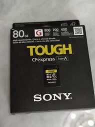Sony TOUGH CFexpress Type A 80GB 記憶卡