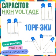 10pf 3KV 10 pf 3000V 10PF high voltage ceramic capacitor