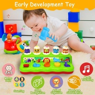 FS Pop Up Toy for Baby Toys 6-12 Months, Cause and Effect Toys for 1 Year Old Boy, Interactive Anima