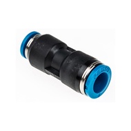Festo Tube-to-Tube Pneumatic Fitting Push In 8 mm to Push In 6 mm, QS Series, 14 bar QS-8-6