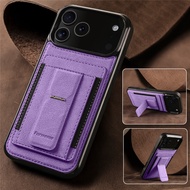 Case For iPhone 17 17Pro 17ProMax 16e Air ⭐Leather Wallet Phone Cover⭐ Card Slot Shockproof Shell Br