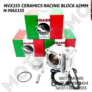 NVX155 N-MAX CERAMICS SHARK RACING BLOCK 62MM
