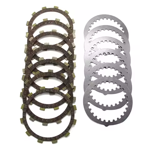 Motorcycle Clutch Disc Friction Piece Kit Discs For Yamaha XJ400D XJ400 OEM:383-16321-00/4H7-16321-0