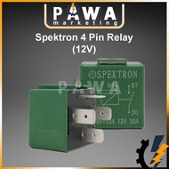 Pawa Spektron Original Proton Saga BLM FLX Savvy Waja 4 Pin Fan Relay PW851534 PW537074