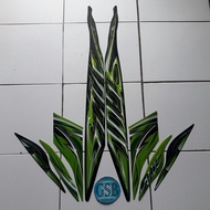 HIJAU Yamaha mio soul 2011 green motorcycle sticker