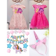 little pony tutu dress for kids 2yrs to 8yrs