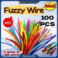 100PCS Colorful Handicrafts for Intellectual Development Fuzzy Wire