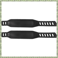 (F Y Z E) 2 Pairs Exercise Bike Pedal Straps Widened Bicycle Pedal Straps For Exercise Bike Stationa