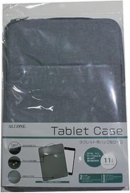 Allone B0D52ZP8X5 11 Inch Tablet Back Case, Gray, 9.8 x 0.8 x 12.6 inches (25 x 2 x 32 cm), Velour Inside and Outside Pocket