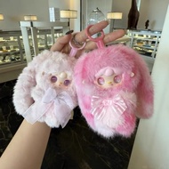 GANTUNGAN Yooki V13 Hopping Bunny Cute & Fluffy Plush Doll KeychainBLIND BOX Blind Box Keychain