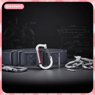 [gwxmmy] Climbing Safety Harness Compact Tool Carabiner Clip Climbing Equipment Holder for Mountaine