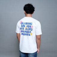 Kepstore Official - No Sok Asik T-Shirt - Unisex Distro 24s Combed Cotton Word T-Shirt