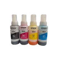 หมึกเติม Epson 664 Bk C M Y แบบไม่มีกล่อง ของแท้