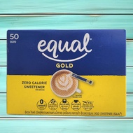 (HSD October 13, 2025)EQUAL ++ GOLD BOX 40gram / 50 packs ++ ERYTHITOL Zero Calorie Sweetener Crunch