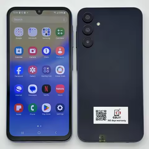 Original Samsung Galaxy A15 5G A156U/U1 Mobile Phone 6.5" 4GB + 128GB 50MP Triple Camera 1/2 Sim Fin