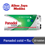 PANADOL FLU BATUK Isi 10 tablet - Obat Batuk Pilek