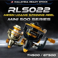 【KAPTEN】GT500 / TH500 Spinning Reel 500 Series UL Mesin Udang Fishing Reel Ultra light Mesin Pancing