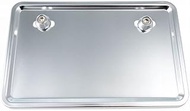 TNK Industries 80562 Speed Pit Decoration License Plate, DK-CP Plated, Square (For 4.2 fl oz (125 cc