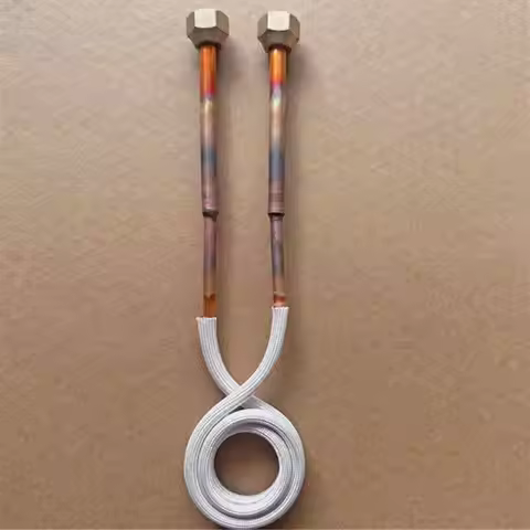 M14 M16 M18X1.5 2 Layers Induction Heating Coil for Induction Heater Welding Brazing Metalworking Cl