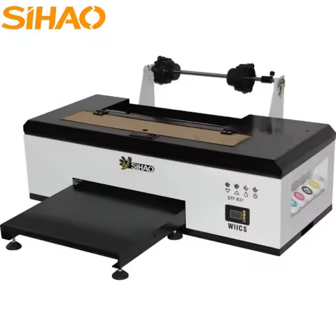 SIHAO R1390/L1800 A3 DTF Printer Oven All-in-One for T-Shirt Fabric Textile Clothing Printing DTF Tr