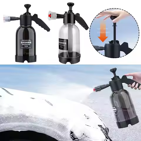 Foam Spray Sprayer Car Wash With Bottle Gun Manual Pressure Water Jet home Shampoo foam Snow waterin