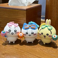Chiikawa Self-deprecating Bear Watering Toys Water Pendant Hachiware Spray Toy Pendant Keychain I9i3