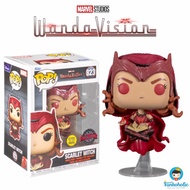 FUNKO POP! Funko POP SALE! Marvel WandaVision - Scarlet Witch with Darkhold Book Glow Cheapest