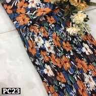 RAYA SALES 2023 | Ready Stock | Printed Pleated Murah Viral | Kain Pasang | Chiffon Crepe | Pleated