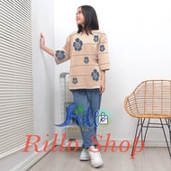 RILLO - Women's Jumbo Flowers Dot Suit Plus Size Outfit Woman