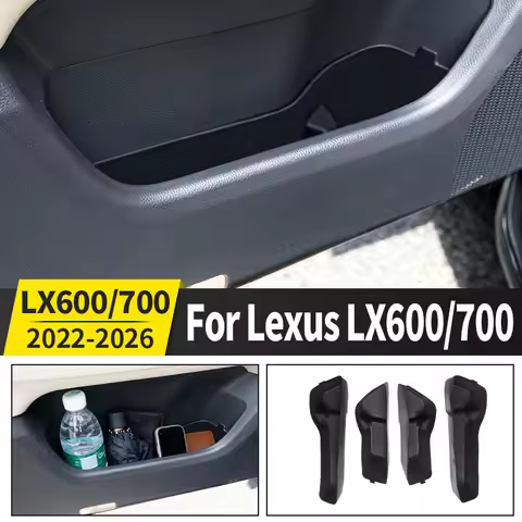For Toyota Lexus 600 700 LX600 LX700 2022-2026 Car Door Side Storage Silicone Pad Non-Slip Dustproof